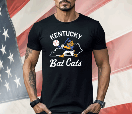 Kentucky Bat Cats Baseball Shirt