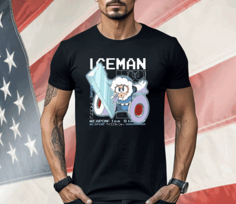 Mega Man Capcom Iceman Large Shirt