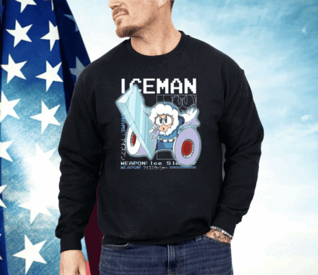 Mega Man Capcom Iceman Large Shirt