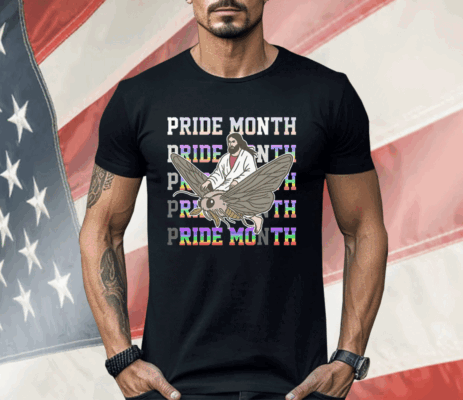 Pride Month Ride Moth Shirt