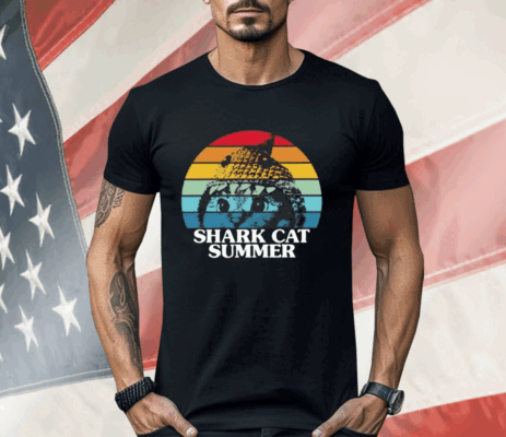 Shark Cat Summer Pride Shirt