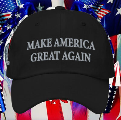 Official MAGA Gear Never Surrender Black MAGA Hat