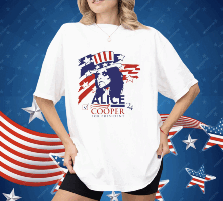 Vote For Alice Cooper 2024 Shirt