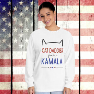 Cat Daddies for Kamala Harris Long Sleeve