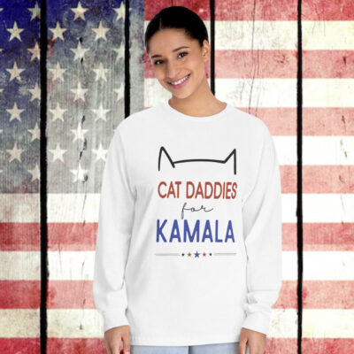 Cat Daddies for Kamala Harris Long Sleeve