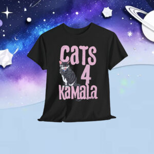 Childless Cat Lady 4 Kamala Feminist T-Shirt