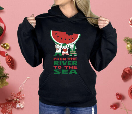 From The River To The Sea Watermelon Shirt