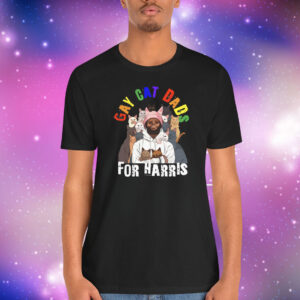 Childless Gay Cat Dad for Kamala Harris Shirt