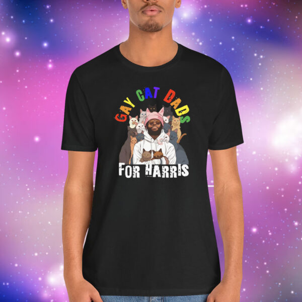 Childless Gay Cat Dad for Kamala Harris Shirt