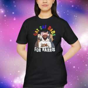 Childless Gay Cat Dad for Kamala Harris Shirt