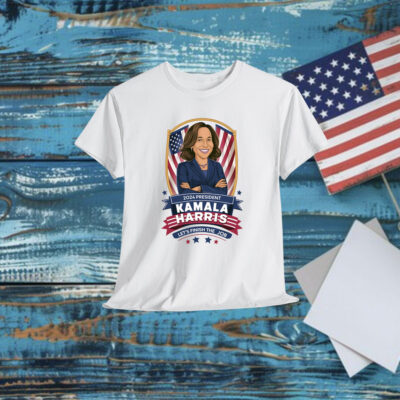 2024 President Kamala Harris Let's Finish The Job T-Shirt