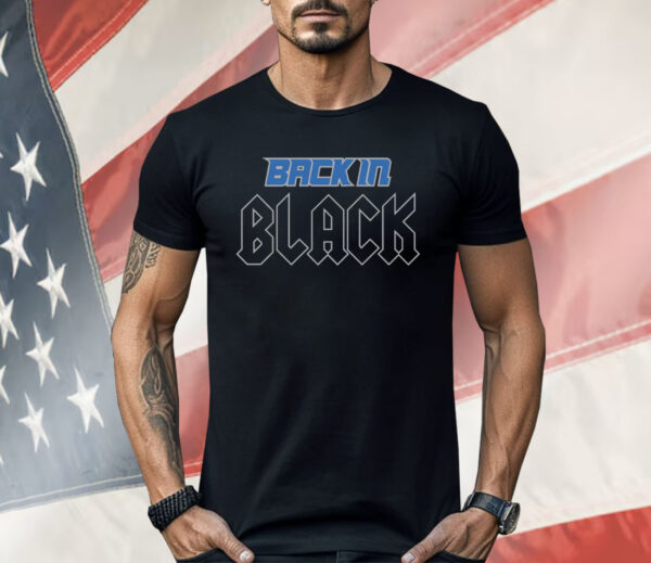 Back in Black DET Shirt