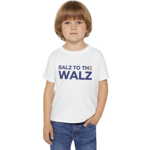 Balz to the Walz Kids T-Shirt