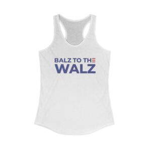 Balz to the Walz Racerback Tank