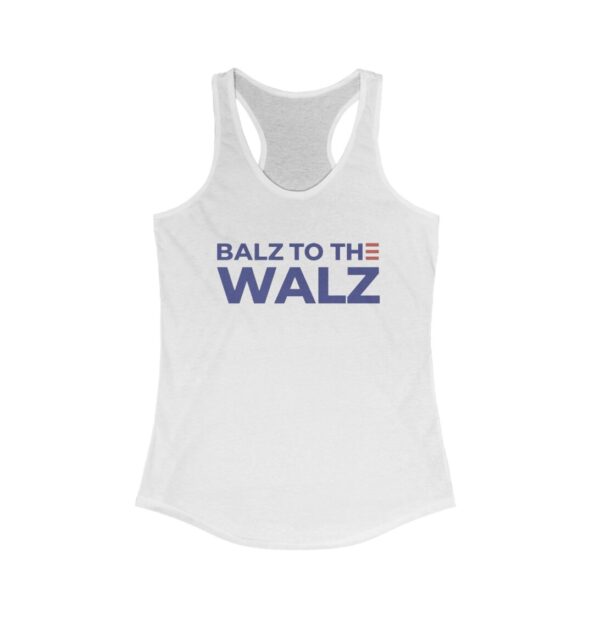 Balz to the Walz Racerback Tank