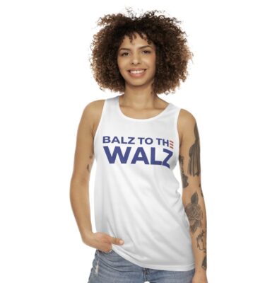 Balz to the Walz Racerback Tank