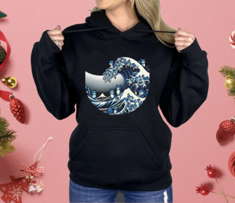 Blue Wave Cat For Kamala Shirt