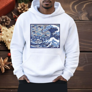 Blue Wave Cat For Kamala Shirt