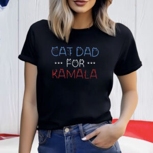 Cat Dad For Kamala Harris Shirt