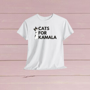 Cats for Kamala Progressive 2024 Election Shirt