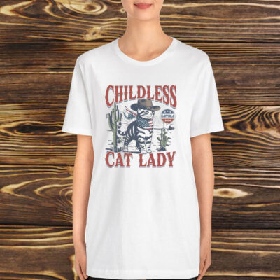 Childless Cat Lady For Kamala Shirt Childless Cat Ladies Is Voting