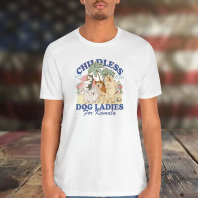 Childless dog ladies for kamala shirt childless dog lady