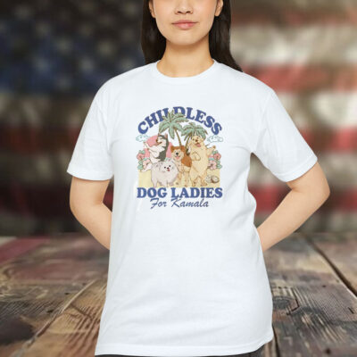 Childless dog ladies for kamala shirt childless dog lady