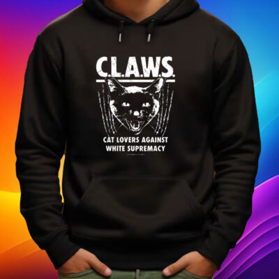 Claws Cat Lovers Against White Supremacy Shirt