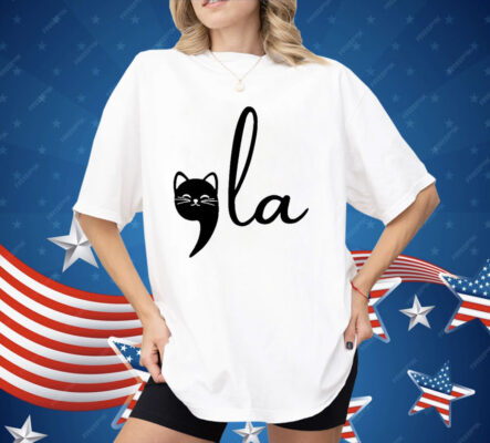 Comma La Cat Lady Kamala Harris Shirt