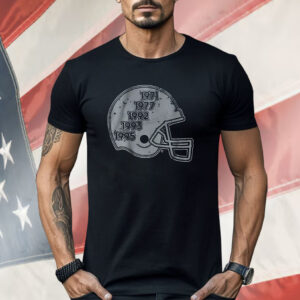 Dallas Football Glory Years Helmet Shirt