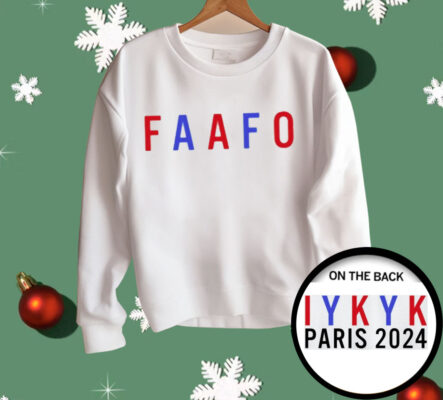 Faafo Iykyk Paris 2024 Shirt