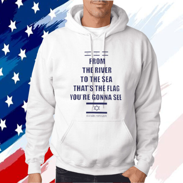 From The River To The Sea Thats The Flag Youre Gonna See Israel Forever Shirt