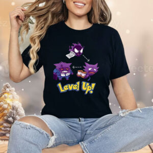 Gengar Pokemon Level Up Shirt