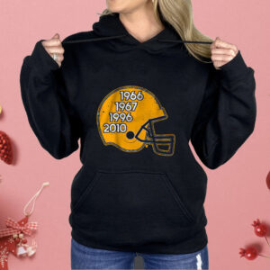 Green Bay Football Glory Years Helmet Shirt