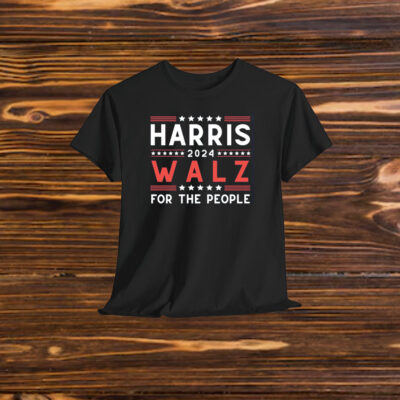 Harris 24 Walz For The People T-Shirt