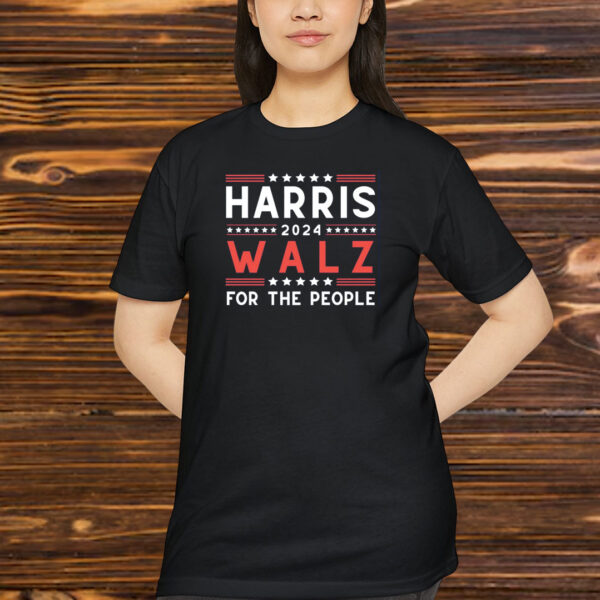 Harris 24 Walz For The People T-Shirt