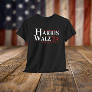 Harris Walz 2024 For The People T-Shirt