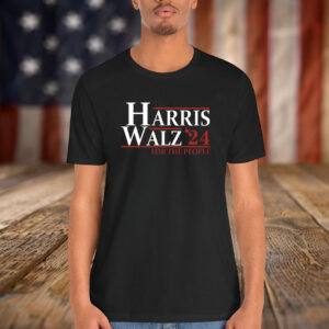 Harris Walz 2024 For The People T-Shirt