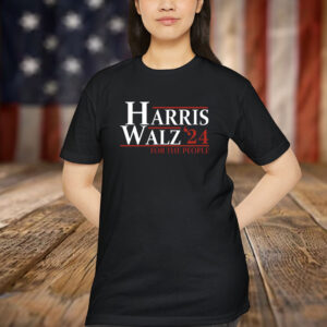 Harris Walz 2024 For The People T-Shirt