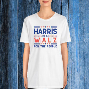 Harris Walz 2024 T-Shirt For The People Vote Harris Walz