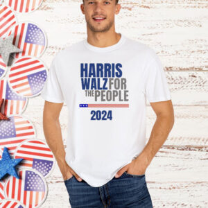 Harris Walz For The People 2024 Tee Shirt