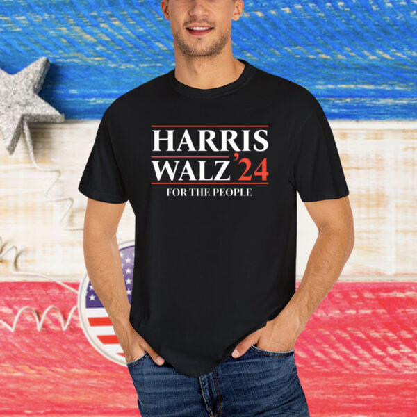 Harris Walz Kamala Harris for the People 24 T-Shirt