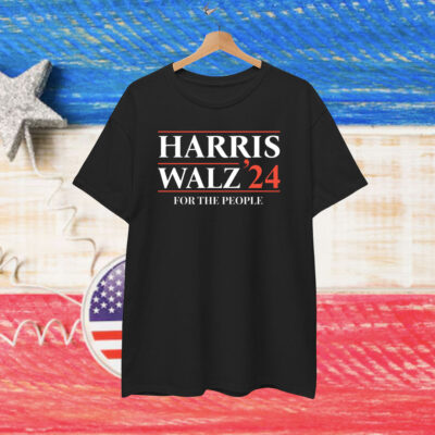 Harris Walz Kamala Harris for the People 24 T-Shirt