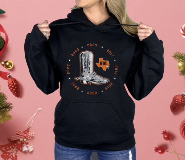 Houston Silver Boot Shirt