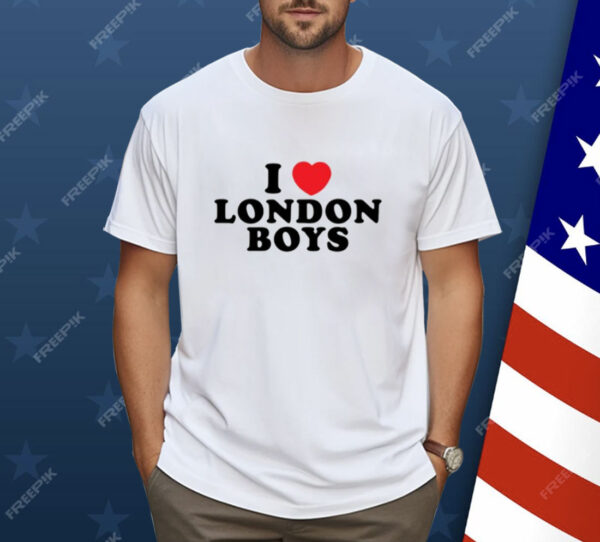 I Love London Boys Shirt