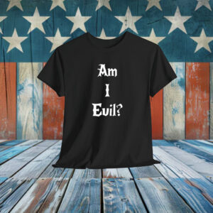 James B. Jones Am I Evil Shirt