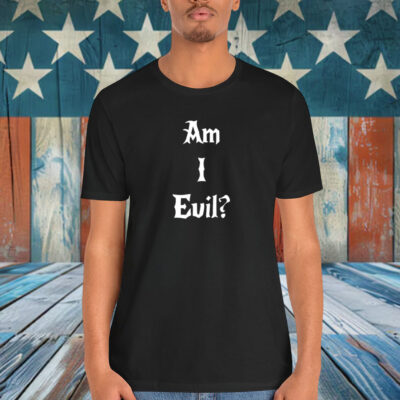 James B. Jones Am I Evil Shirt