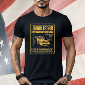 Jason Isbell And The 400 Unit Indianapolis IN 2024 Tour Shirt