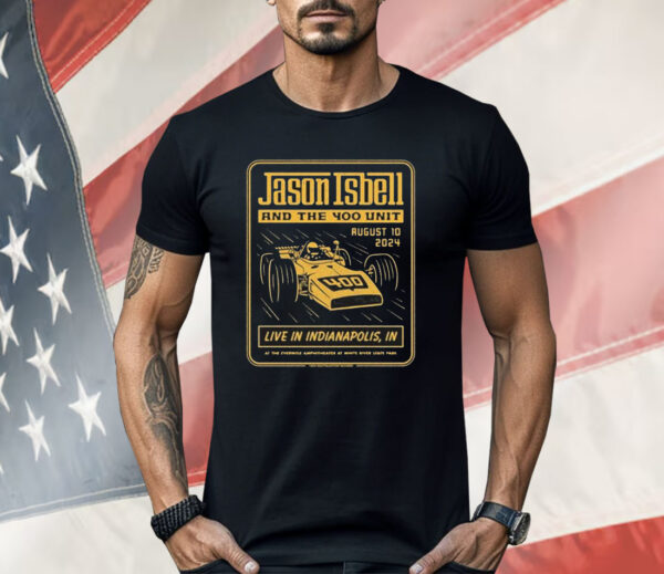 Jason Isbell And The 400 Unit Indianapolis IN 2024 Tour Shirt