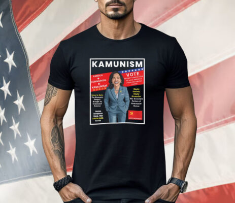 Kamala Communism Kamunism Magazine Cover Shirt